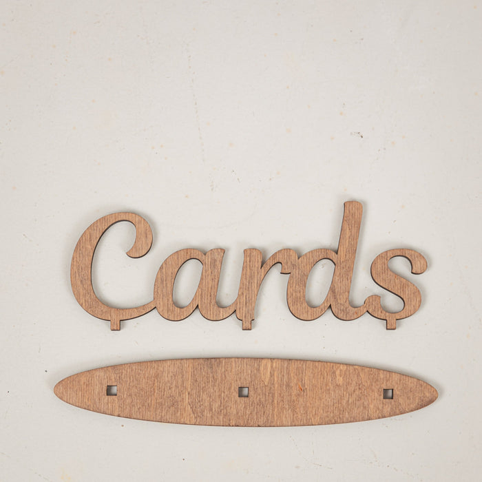 Boîte à cartes en acrylique pour mariage, Design M - R