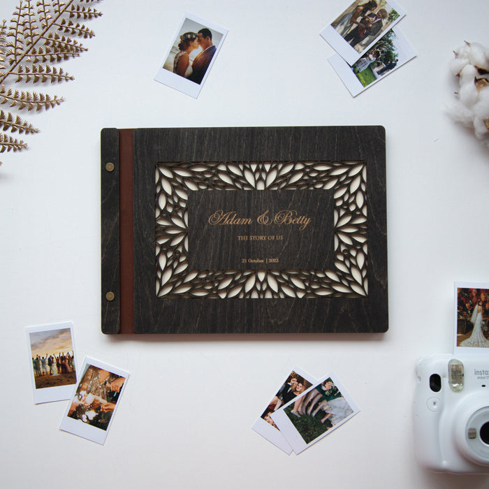 Personalisiertes Fotoalbum, Polaroid-Gästebuch
