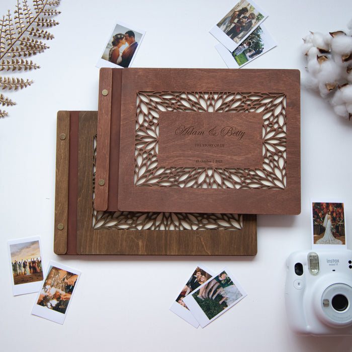 Personalisiertes Fotoalbum, Polaroid-Gästebuch