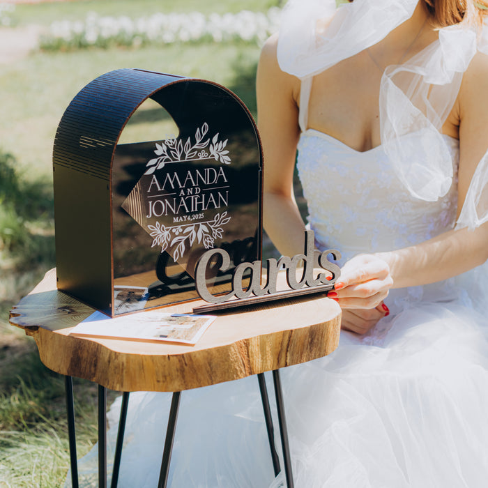 Individuelle Hochzeitskartenbox