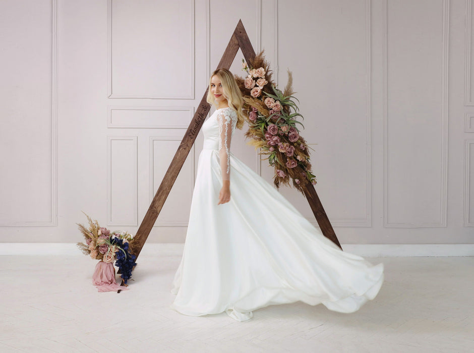 Hochzeitsbogen-Dreieck