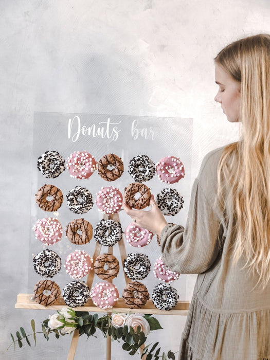 Support mural Donut Acrylique, Barre Donut