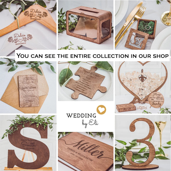 Wooden Welcome Wedding Sign