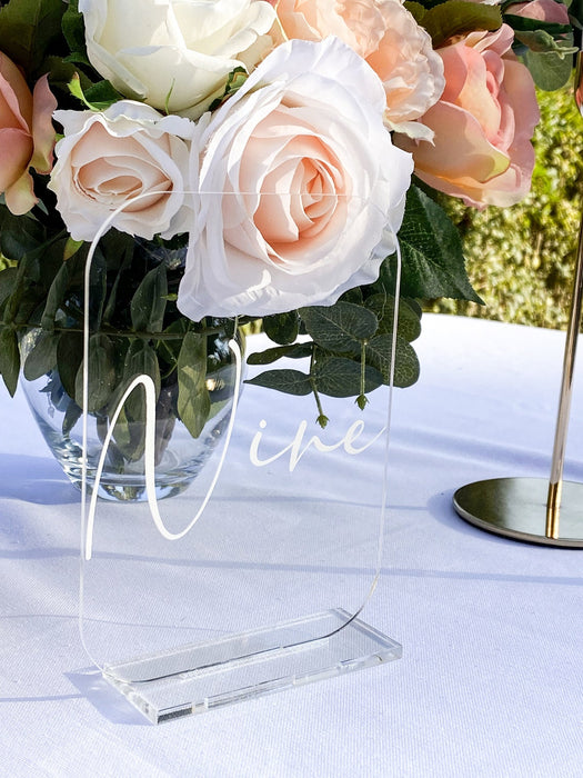 Clear Table Numbers