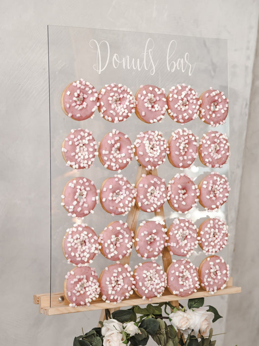 Donut Wall Stand Acrylic, Donut Bar