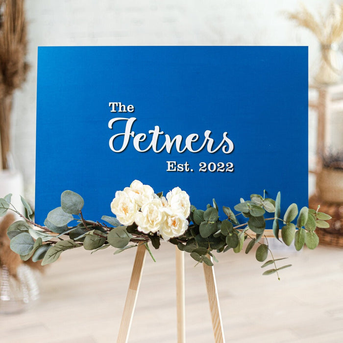 Wedding Guest Book Alternative Colors - Board